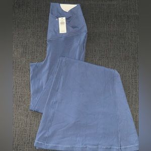 Offline by Aerie Light Blue Xtra Crossover Flare Leggings